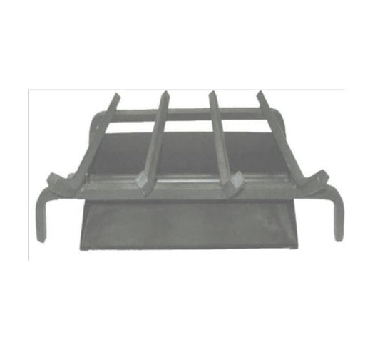 Majestic - Hearth Kits Sand Pan Burners for Single-Sided Fireplaces 24" Matchlight Hearth Kit - 74,000 Btu/Hour Input - Natural Gas | MHK24NG