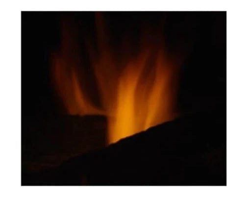 Majestic - Hearthbrick and top for 42" Black Glass walls (must order GLMQ42 Reflective Black Glass walls as well) - 2615-053