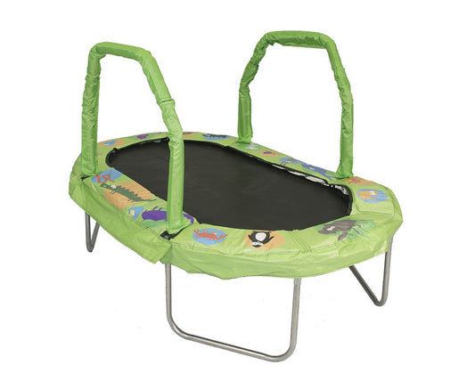 JumpKing - Mini Oval 38" X 66" With Green Pad - JK3866GN