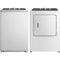 Midea - 4.1 CF Top Load Washer (MLTW41A1BWW) & 6.7 CF Gas Dryer (MLTG41N1BWW) - MLTW41A1BWW-G-KIT