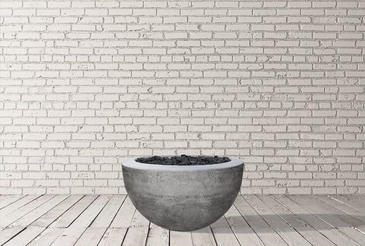 Prism Hardscapes - 30" Moderno 3 65,000 BTU NG/LP Round Fire Pit Bowl