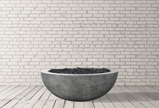 Prism Hardscapes - 48" Moderno 4 65,000 BTU NG/LP Round Fire Pit Bowl