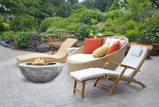 Prism Hardscapes - 36" Moderno 5 65,000 BTU NG/LP Round Fire Pit Bowl