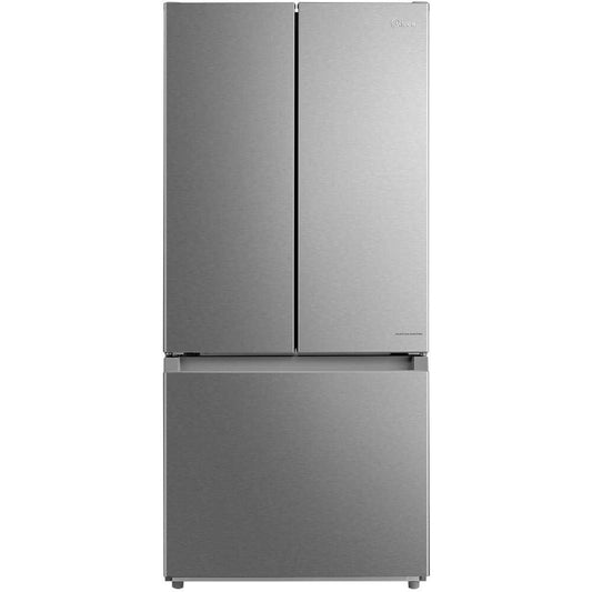 Midea - 18 CF French Door, 30" Wide, Non-Dispense - MRF18B4AST