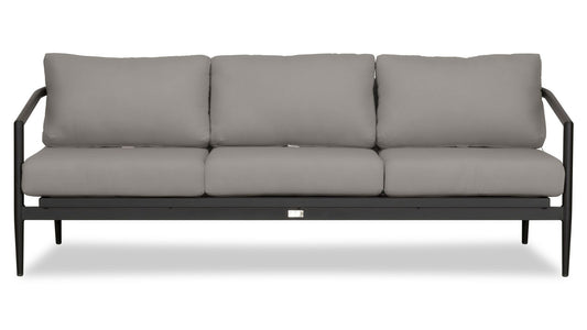 Harmonia Living - Olio Sofa - Black/Carbon | OLIO-BK-CO-S