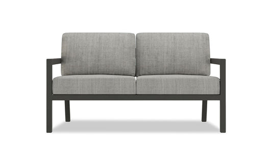 Harmonia Living - Pacifica Classic 4 Piece Loveseat Set - Slate | PAC-SL-SET114