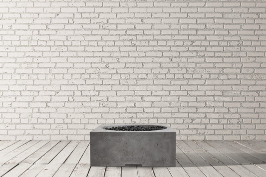 Prism Hardscapes - 39" Piazza 65,000 BTU NG/LP Square Fire Pit Table