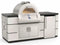 Fire Magic - Contemporary Pre-Fab Pizza Oven Island - ID660-WAR-77BA