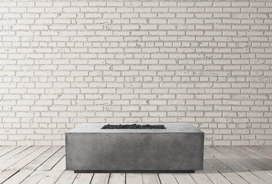 Prism Hardscapes - 68" Porto 65,000 BTU NG/LP Gas Rectangular Fire Pit Table