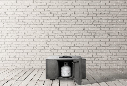 Prism Hardscapes - 58" Porto 65,000 BTU LP Rectangular Fire Pit Table