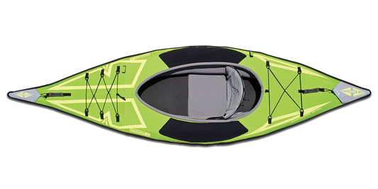 ADVANCED ELEMENTS | ADVANCEDFRAME® ULTRALITE KAYAK WITH PUMP GREEN/GRAY | AE3022-G-P