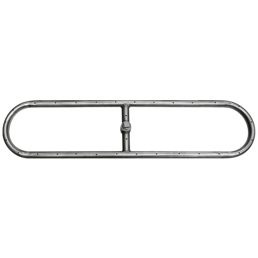 The Outdoor Plus - 12" x 24" Racetrack SS Burner - OPT-RT1224