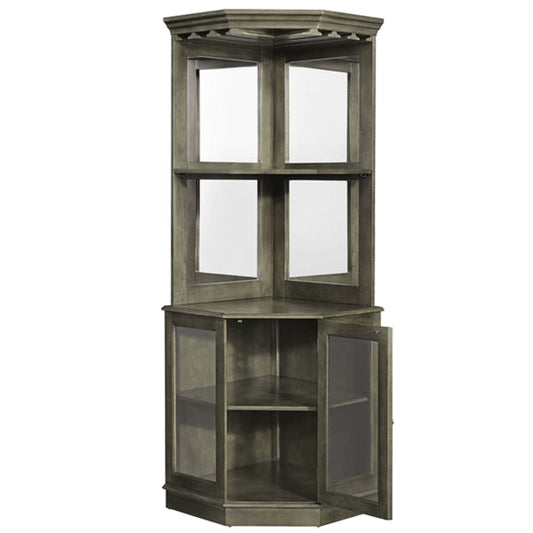 RAM Game Room - CORNER BAR CABINET - SLATE
