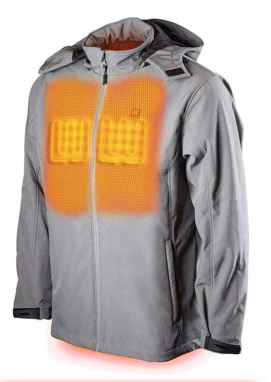 Gobi Heat - Sahara II Men's 3 Zone Heated Jacket - Sahara II - 10 hours of battery life
