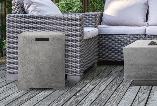 Prism Hardscapes - 16" Sausalito Square Propane Tank Enclosure