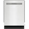 Sharp - 24" Smart Top Ctrl Dishwasher, 45 dBA, 3rd Rack - SDW6767HS