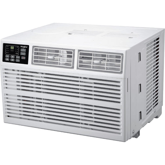 Whirlpool - 18,000 Btu Heat and Cool Window AC, White - WHHW182BW