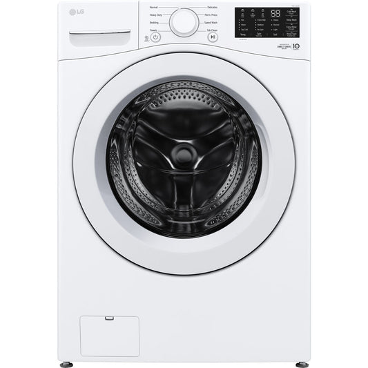 LG - 5.0 CF Ultra Large Capacity Front Load Washer with ColdWash, NFC Tag On - WM3470CW
