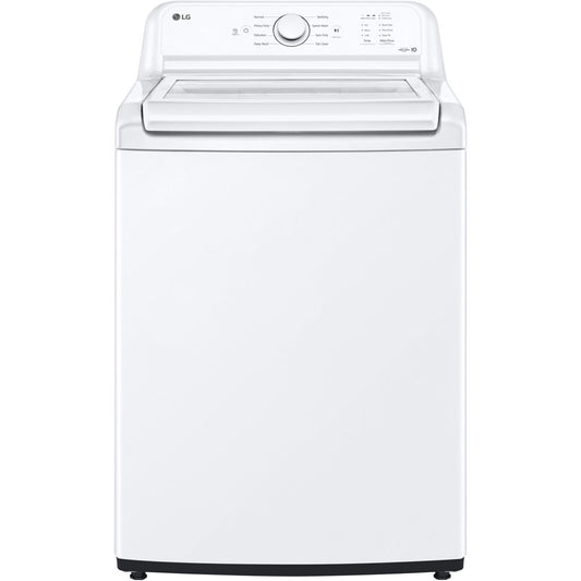 LG - 4.1 CF Ultra Large Capacity Top Load Washer, Agitator - WT6105CW