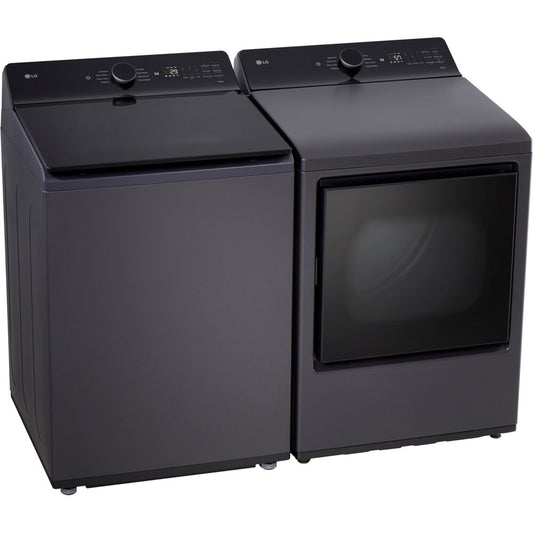 LG - 5.5 CF Top Load Washer (WT8400CB) + 7.3 CF Gas Dryer (DLG8401BE) - WT8400CB-G-KIT