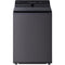 LG - 5.5 CF Top Load Washer, TurboWash 3D, Wi-Fi, Easy Unload, Agitator - WT8405CB
