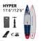 Aqua Marina - Hyper 11'6-inch (Navy) - Touring iSUP, 3.5m/15cm, with coil leash | BT-23HY01