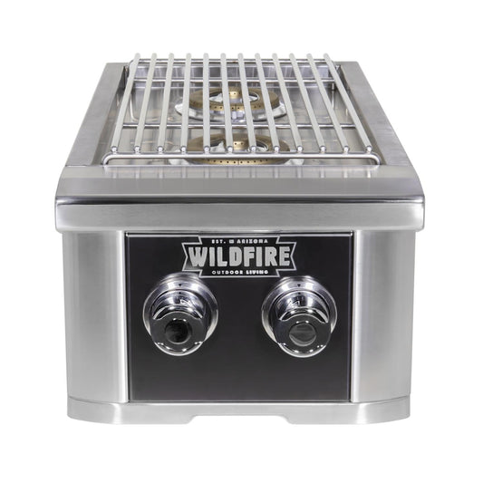 Wildfire Outdoor - Ranch Double Side Burner 304 SS - WF-DBLSBRN-RH