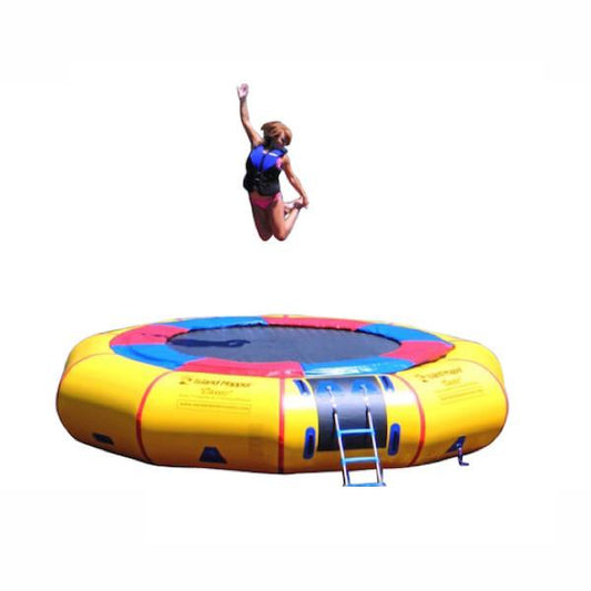 Island Hopper Water Trampolines - 15' Island Hopper "Classic" water trampoline - 15'PVCTUBE