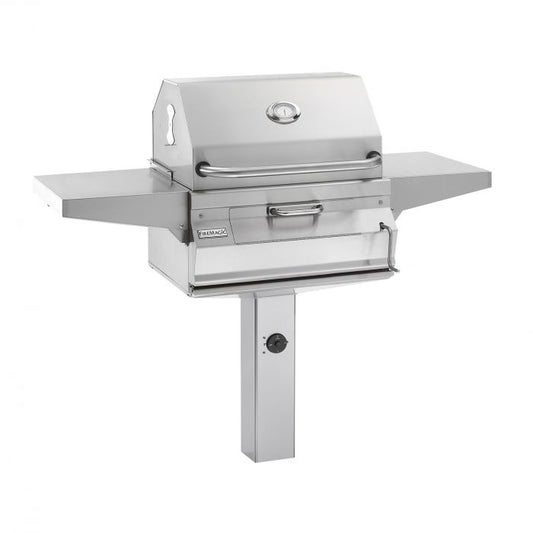Fire Magic - Legacy Charcoal Grill On In-Ground Post By Fire Magic | 22-SC01C-G6