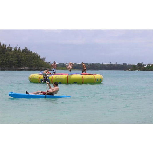 Island Hopper Water Trampolines - 25' Island Hopper "Giant Jump" water trampoline - 25'PVCTUBE