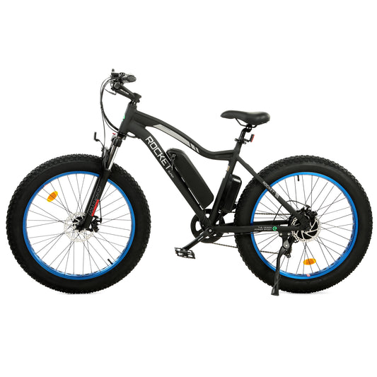 Ecotric Rocket Fat Tire Beach Snow Electric Bike