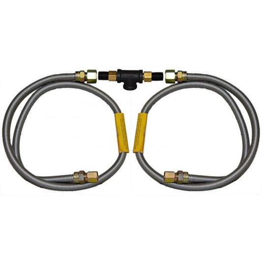 Fire Magic - Grill and Side Burner Built-In Connector Package, Natural Gas | 3021