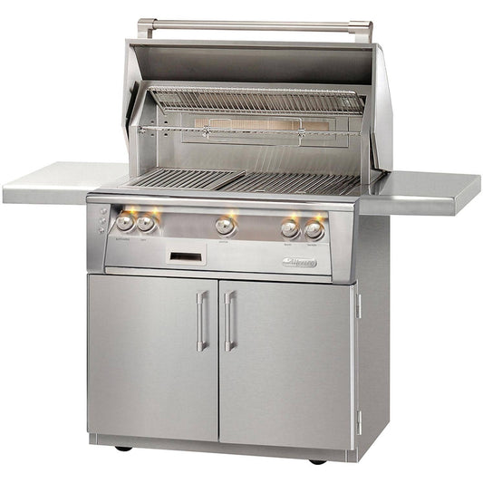Alfresco ALXE 36-Inch Natural Gas/Propane Gas Grill With Sear Zone And Rotisserie - ALXE-36SZC