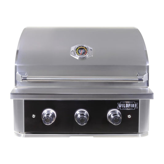 Wildfire Outdoor - Ranch PRO 30" Gas Grill 304 SS Natural Gas or Propane - WF-PRO30G-RH