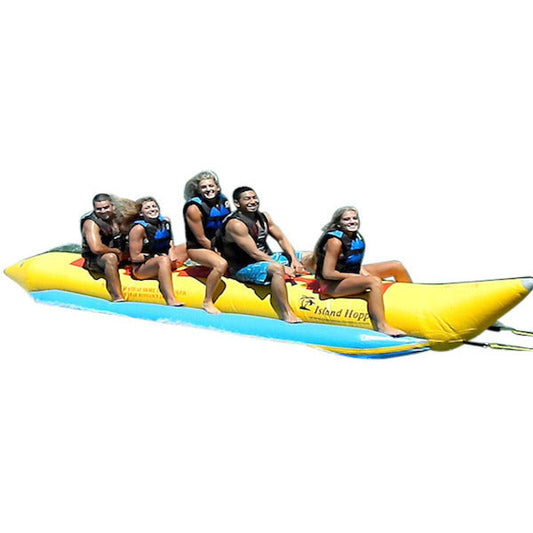 Island Hopper Recreational banana boats - 5 passenger, 17' feet in-line seats - PVC-5