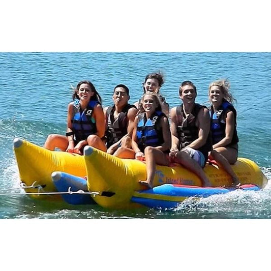 Island Hopper "Elite Class" Commercial banana boats - 6 passenger, 13' feet side-to-side seating - PVC-6-SBS