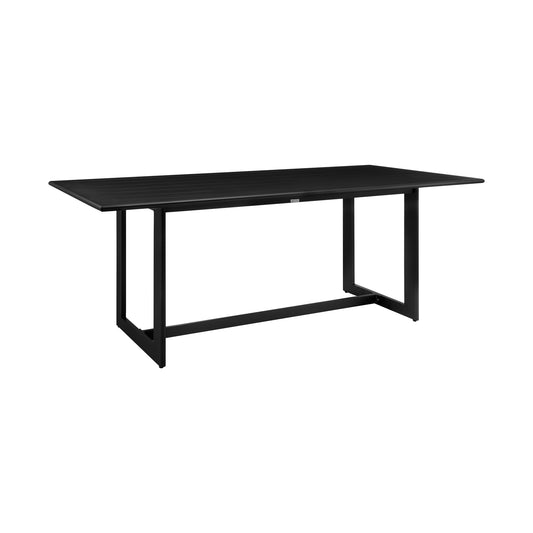 Armen Living - Grand Outdoor Patio Dining Table in Aluminum - 840254332706