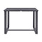 Armen Living - Argiope Outdoor Patio Bar Height Dining Table in Aluminum - 840254332980