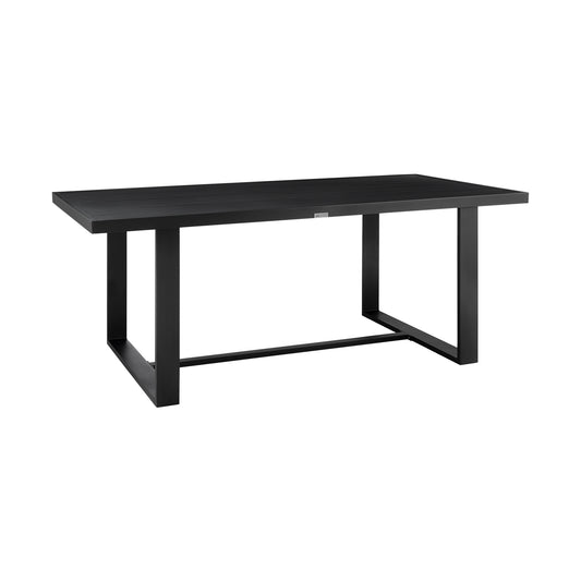 Armen Living - Felicia Outdoor Patio Dining Table in Aluminum - 840254333154