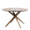 Armen Living - Sachi Outdoor Light Eucalyptus Wood and Concrete Round Dining Table - 840254333369
