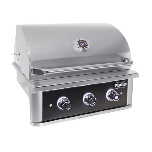 Wildfire Outdoor - Ranch PRO 30" Gas Grill 304 SS Natural Gas or Propane - WF-PRO30G-RH