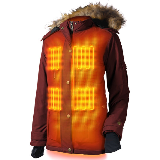 Gobi Heat - Womens Heated Parka - Arcadia - Heated Item