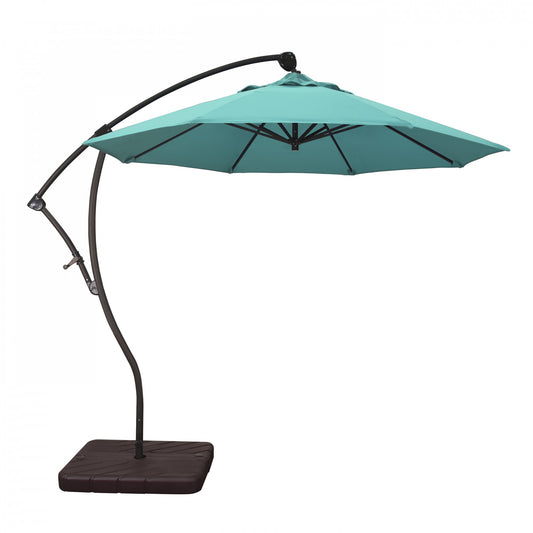 California Umbrella - 9' - Cantilever Umbrella - Aluminum Pole - Aruba - Sunbrella - BA908117-5416