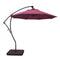 California Umbrella - 9' - Cantilever Umbrella - Aluminum Pole - Hot Pink - Sunbrella - BA908117-5462