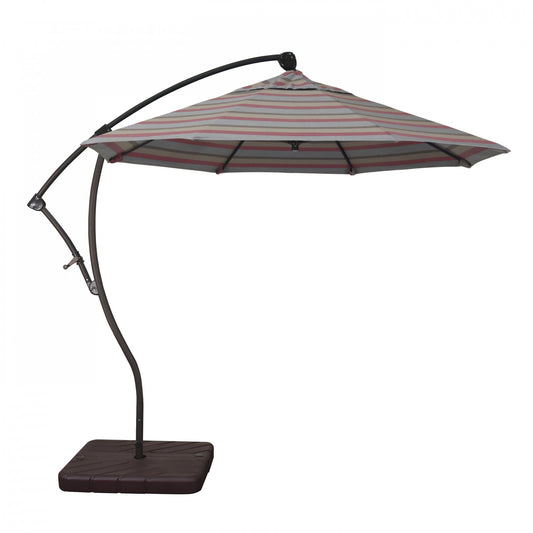 California Umbrella - 9' - Cantilever Umbrella - Aluminum Pole - Gateway Blush - Sunbrella - BA908117-58038