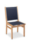 CO9 Design - Bayhead Teak Side Chair | Grey, Navy and White