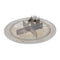 Outdoor Greatroom - 16" Round Stainless Steel Gas Burner Insert - DSI Natural Gas - BI16DSING