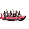 Red Shark "Elite Class" Banana Boat - 6 passenger Red Shark, 19' feet in-line seats - RSPVC-6
