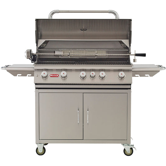 Bull Grills - 38-Inch 5-Burner Freestanding Grill with Rear Infrared Burner | 5756X