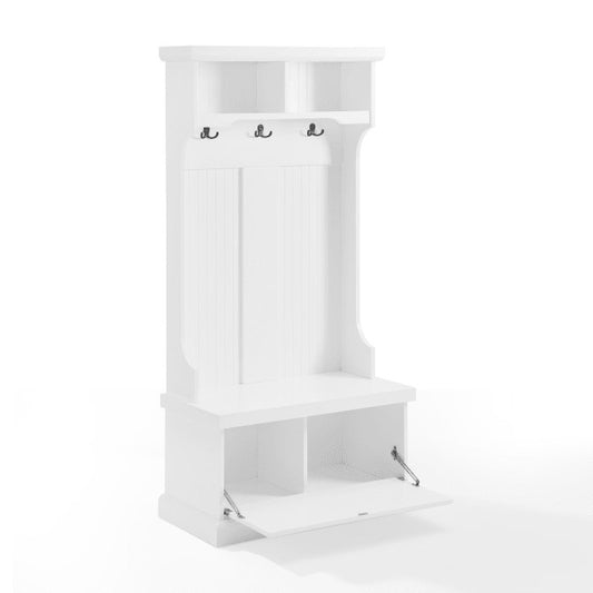 Crosley - Shoreline 31 1/2 Inch Coastal Cottage Design Hall Tree | CF6030